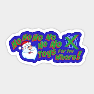 Ho Ho No No Sticker